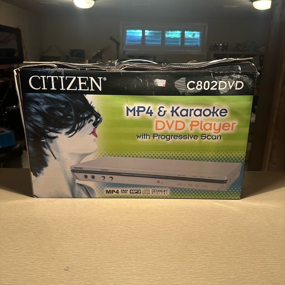 *BRAND NEW* Citizen C802DVD MP4 & Karaoke DVD Player Progressive Scan - Picture 2 of 5